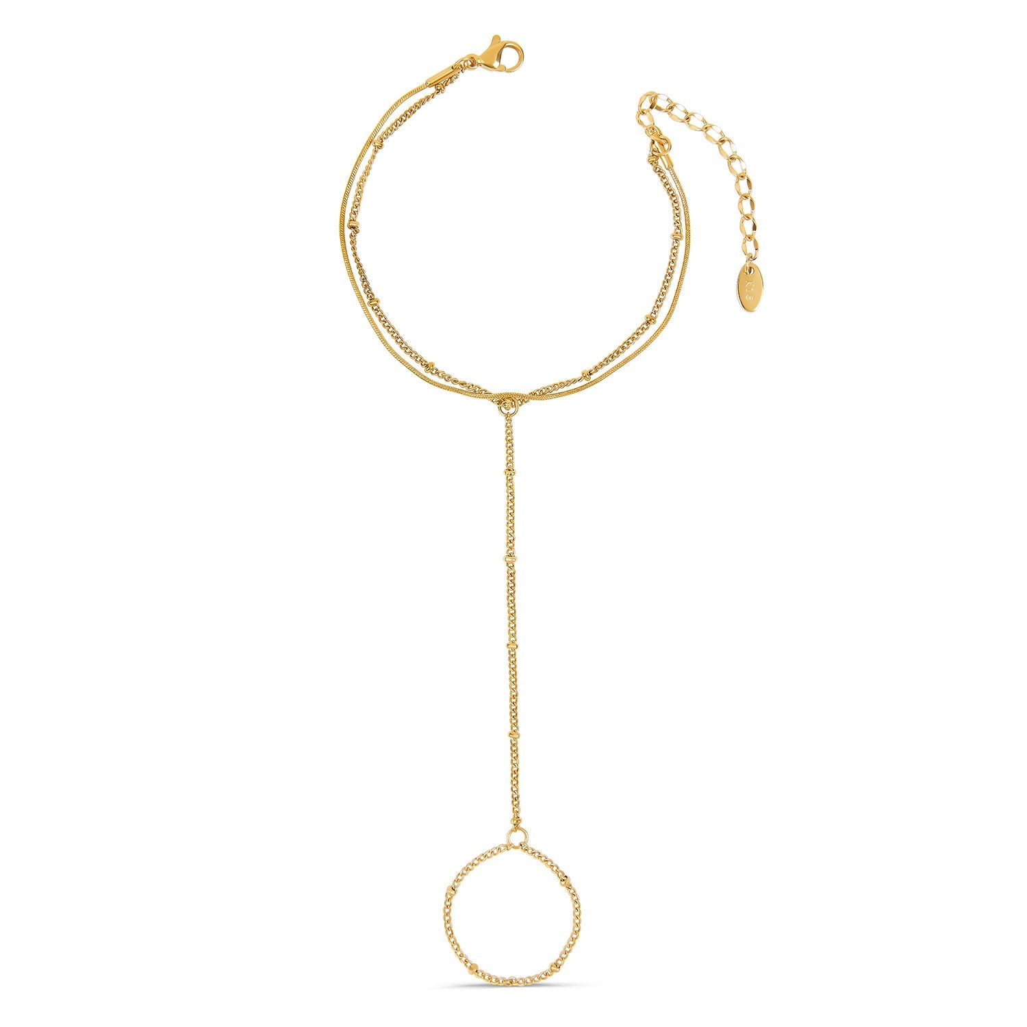 Gold Minimal Hand Chain