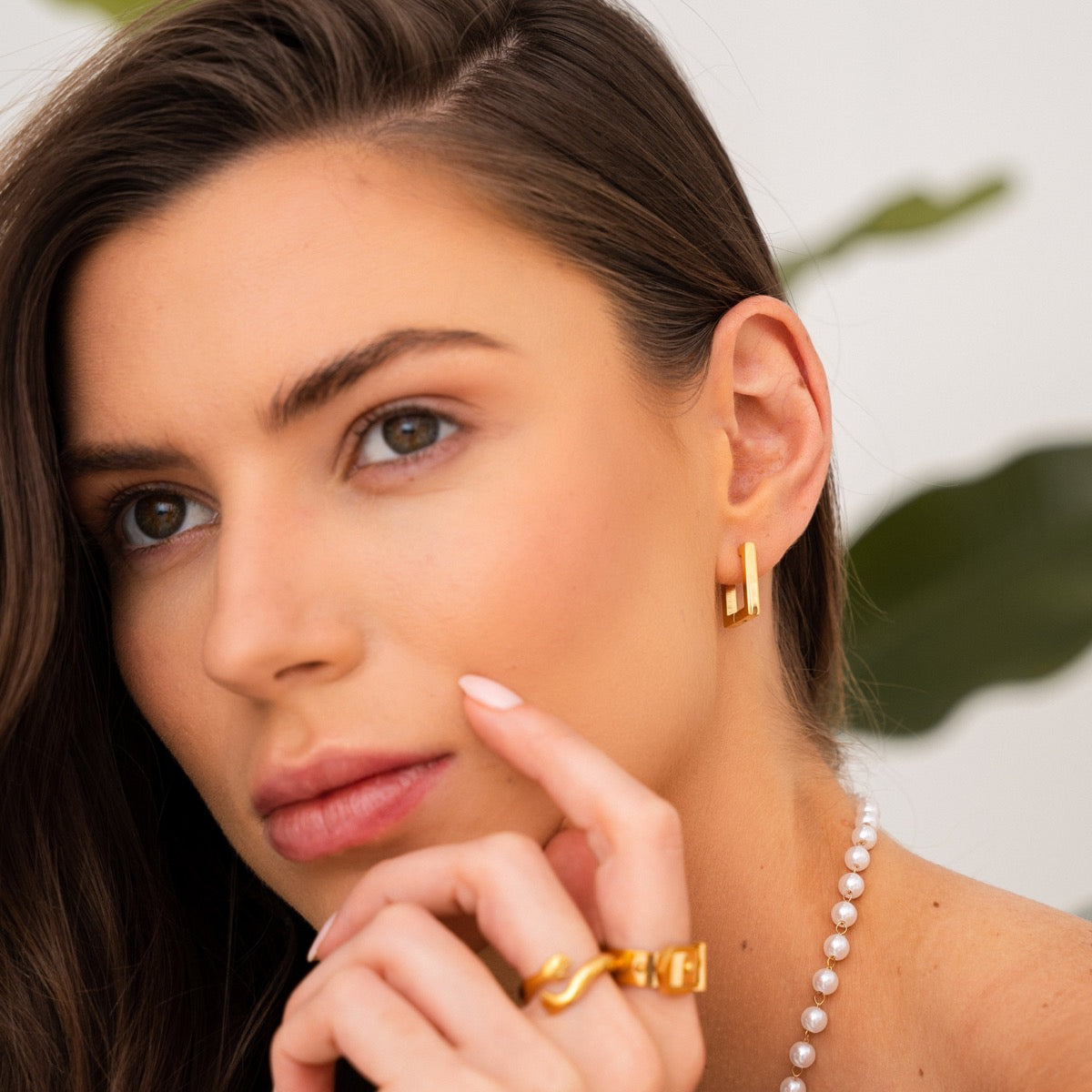 18K Gold Clara Earrings