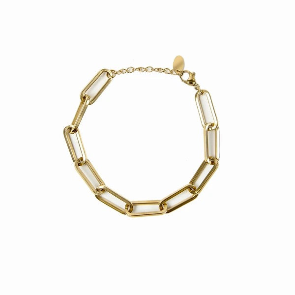 14K Gold Chain Bracelet