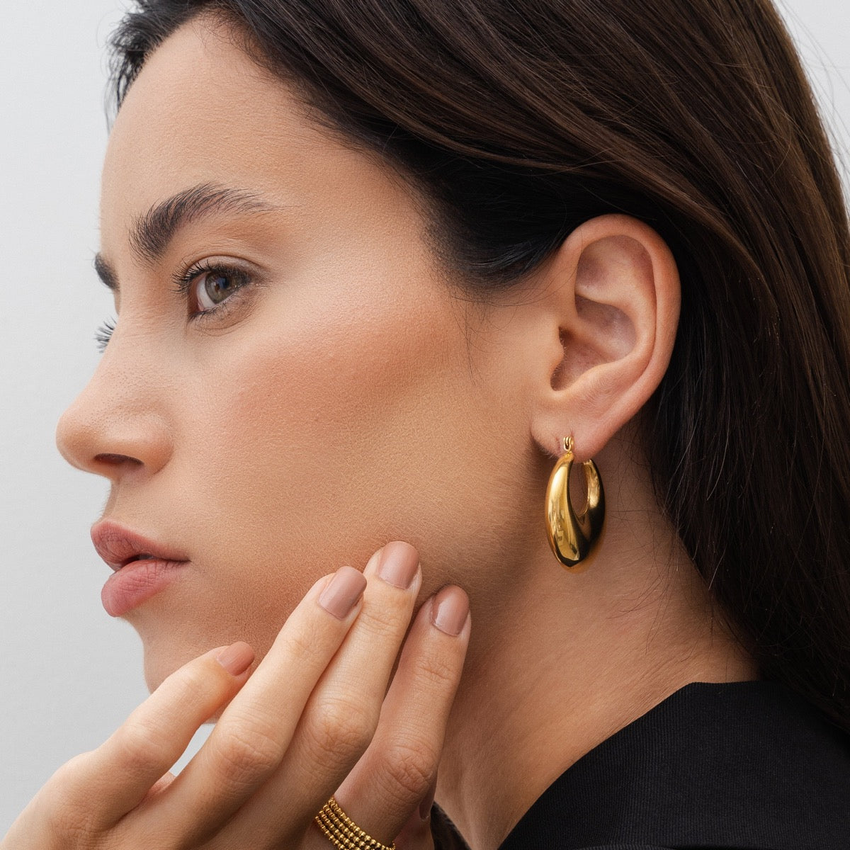 Claire Hoop Earrings