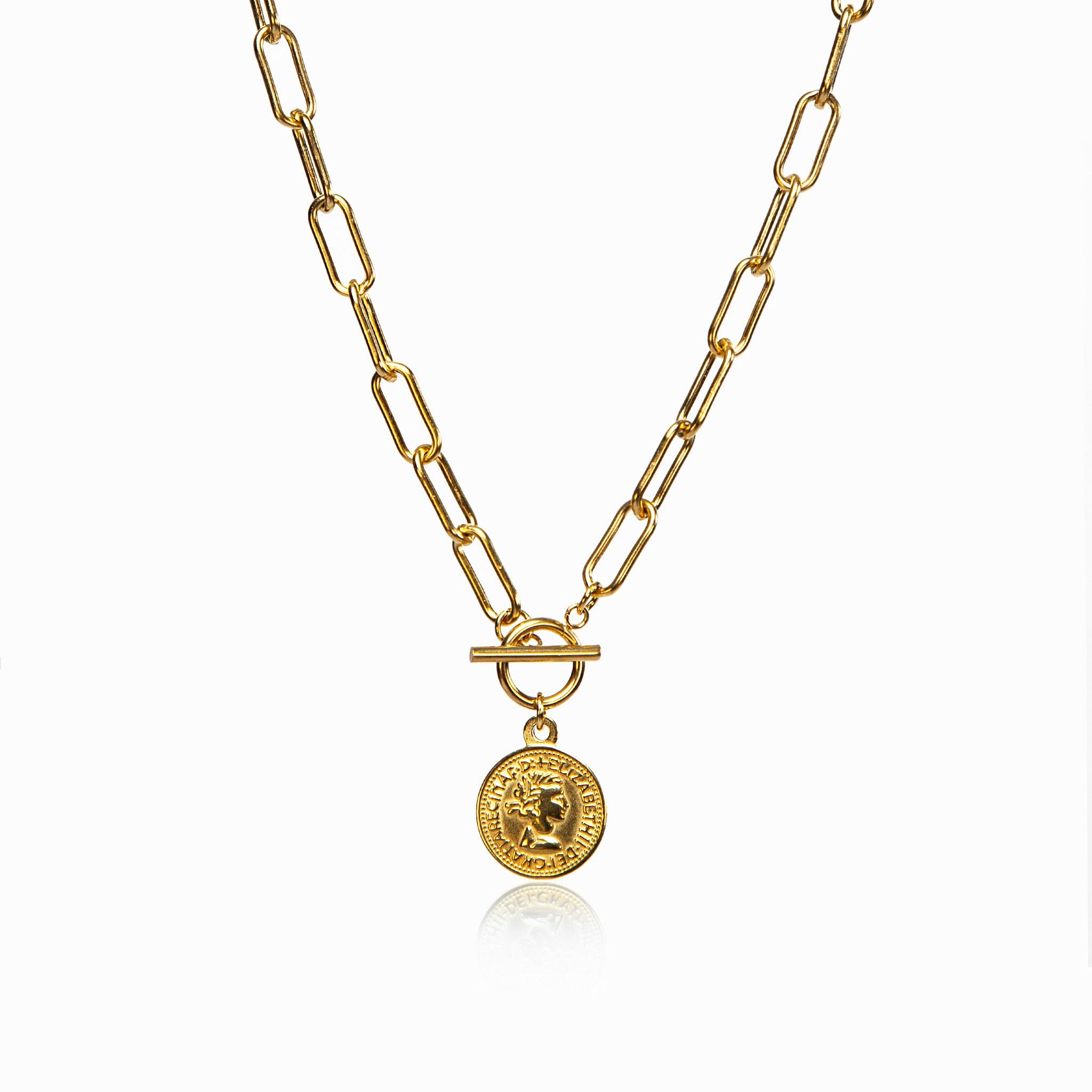 AuraBella Medallion Necklace